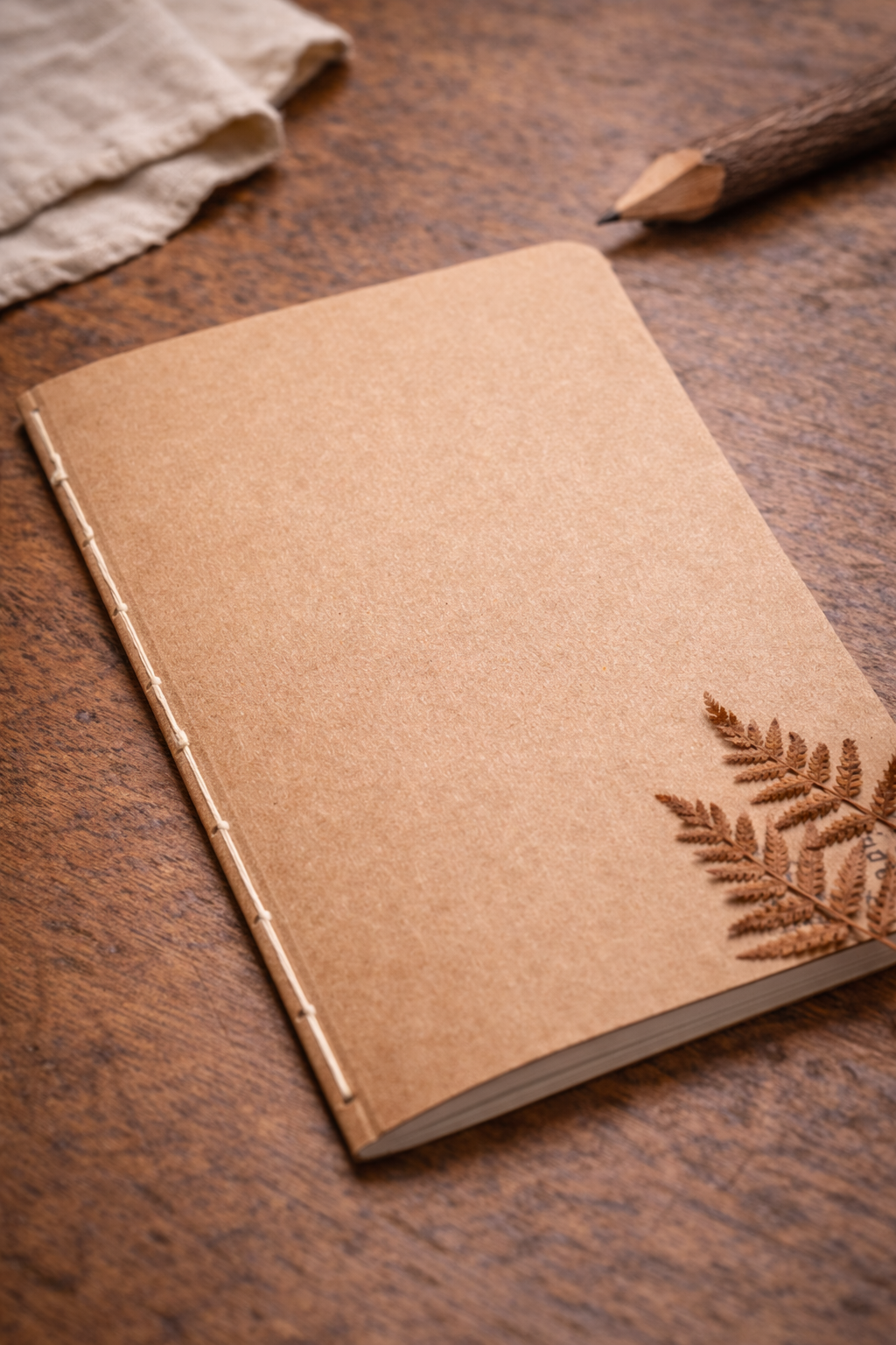 Carnet A5 Feuilles Kraft