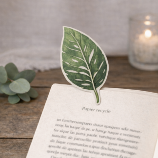 Marque Page Feuille